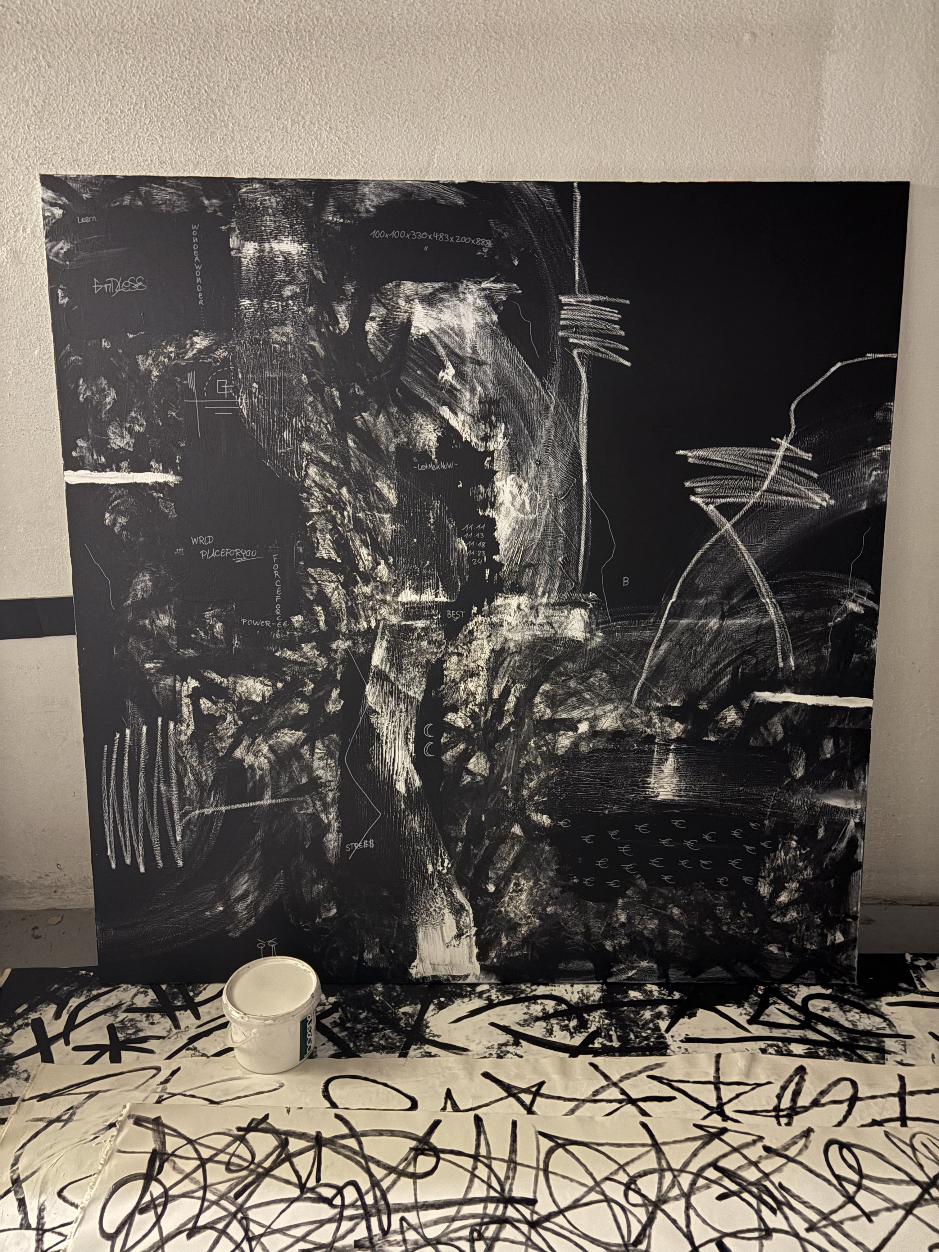 Studio and artwork
